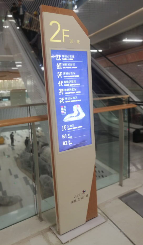 商場樓層索引牌